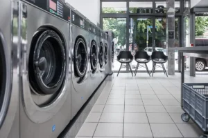 Waschsalon Karlsruhe Oststadt Waschmaschinen Reihe Wash&Go